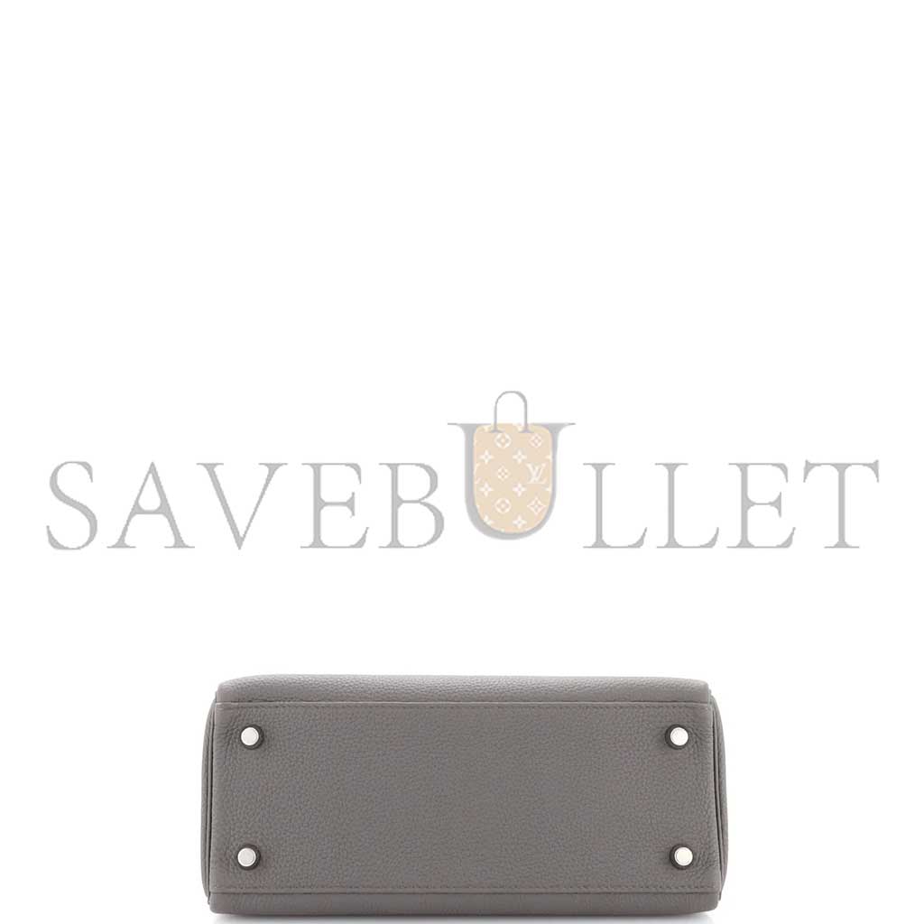 HERMÈS KELLY 28 TOGO WITH PALLADIUM HARDWARE (28*22*10cm)